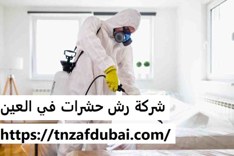 شركة رش حشرات في العين
