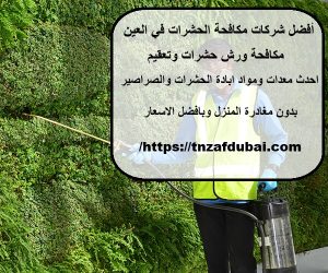 أفضل شركات مكافحة الحشرات في العين