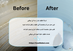 شركة تنظيف خزان مياه في ابوظبي