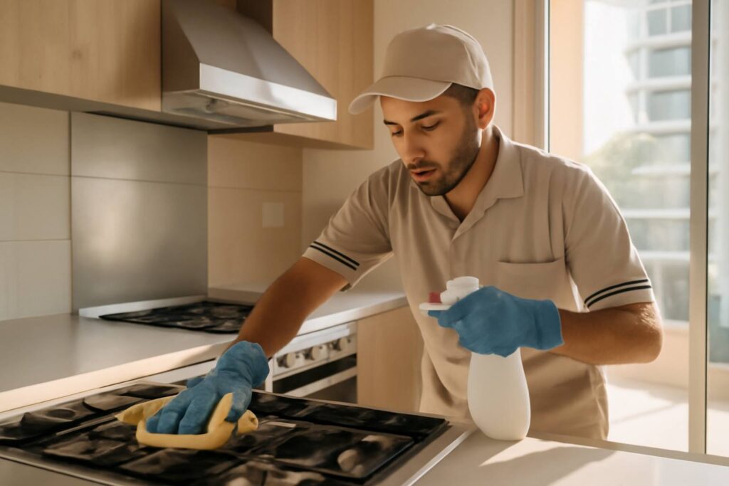 شركة تنظيف مطابخ وإزالة الدهون العين |0501850061 — عود الماس