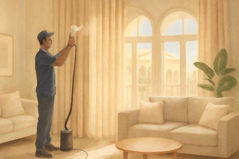 شركة تنظيف ستائر في العين |0501850061| غسيل بالبخار