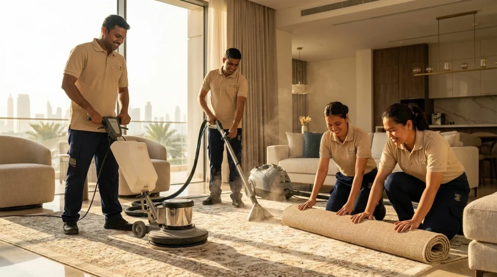 غسيل سجاد بني ياس: دليل شامل لخدمات التنظيف الطارئة — عود الماس