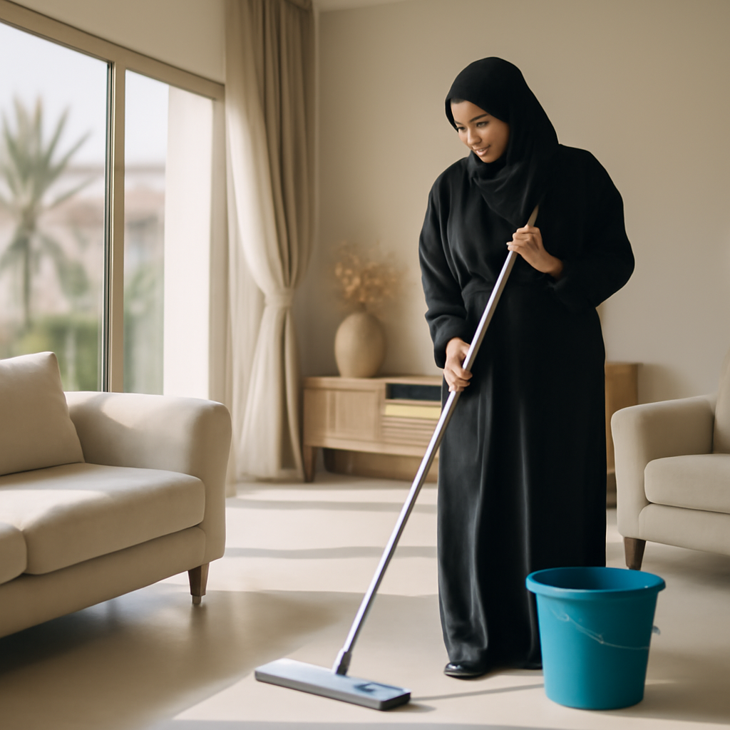 تنظيف طوارئ بقع بعد الفعاليات في أبوظبي — عود الماس