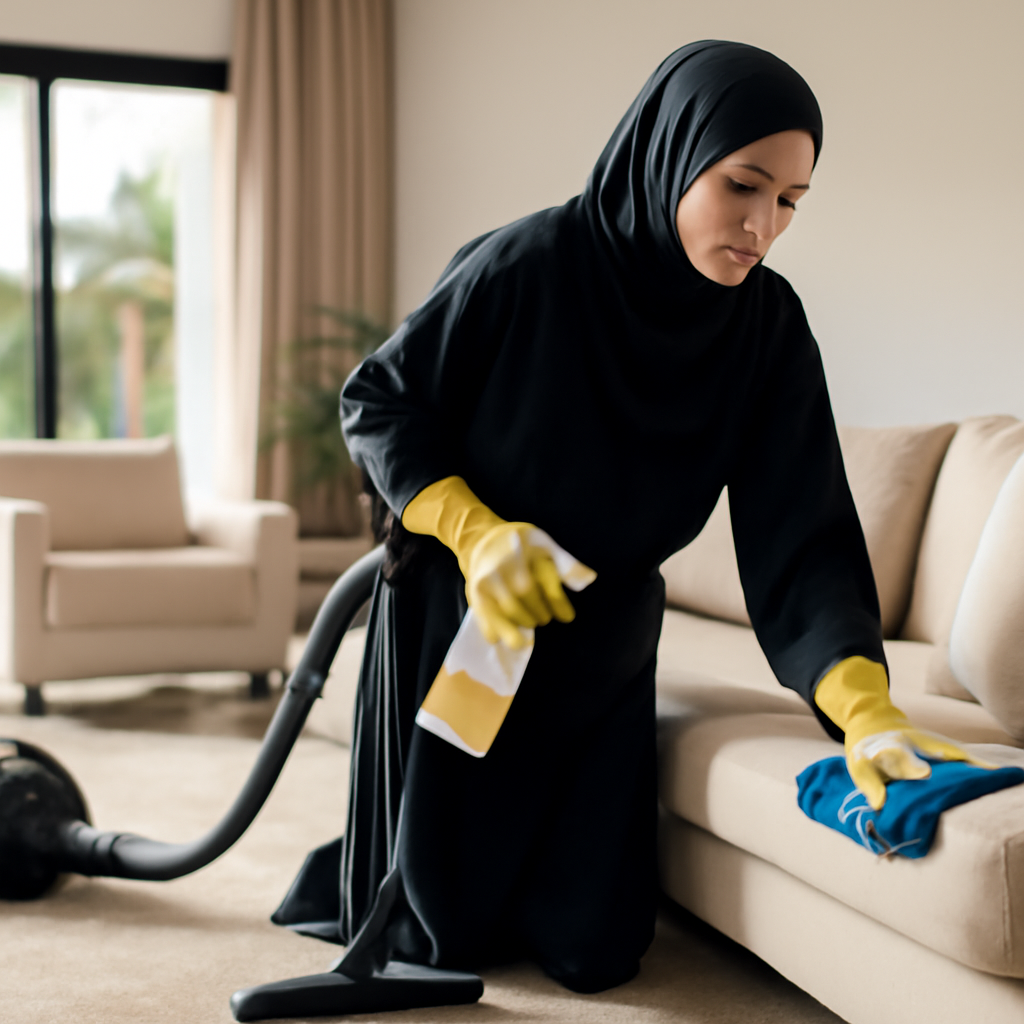 تنظيف طوارئ لمعارض دبي مارينا: استجابة سريعة واحترافية — عود الماس