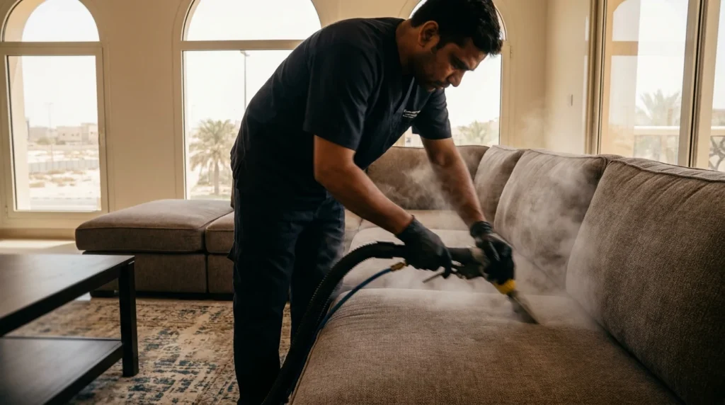تنظيف كنب أبوظبي: حلول طوارئ لراحة فورية — عود الماس