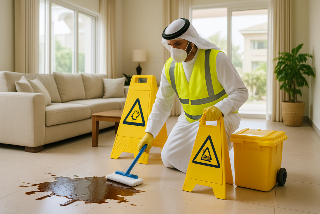 تنظيف طوارئ فعاليات دبي مارينا: استجابة سريعة لضمان نجاح مناسباتك — عود الماس