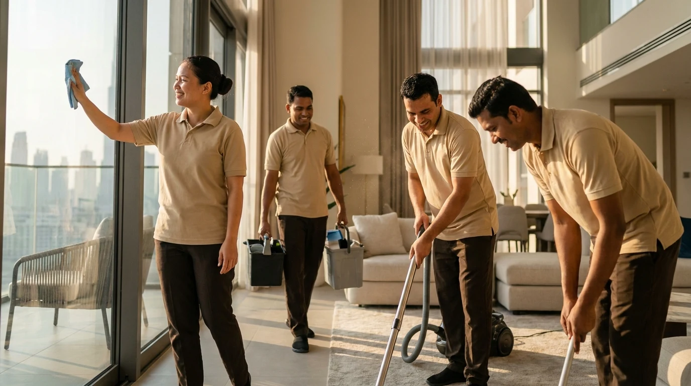 شركة تنظيف شقق في الإمارات